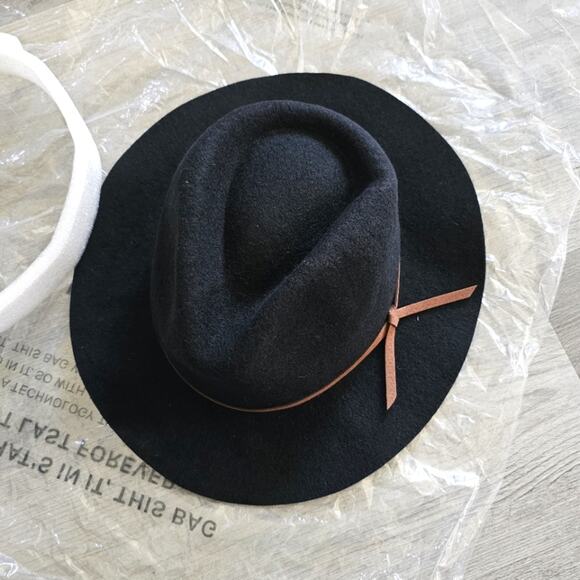 NWT Brixton Black Valley Fedora - Picture 3 of 7